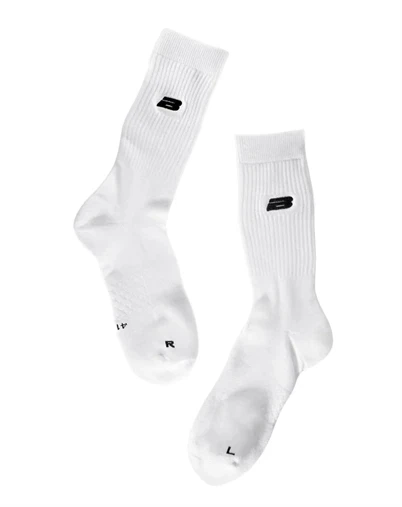 Bareen - Logo Tennis Strømper 3-pak - White